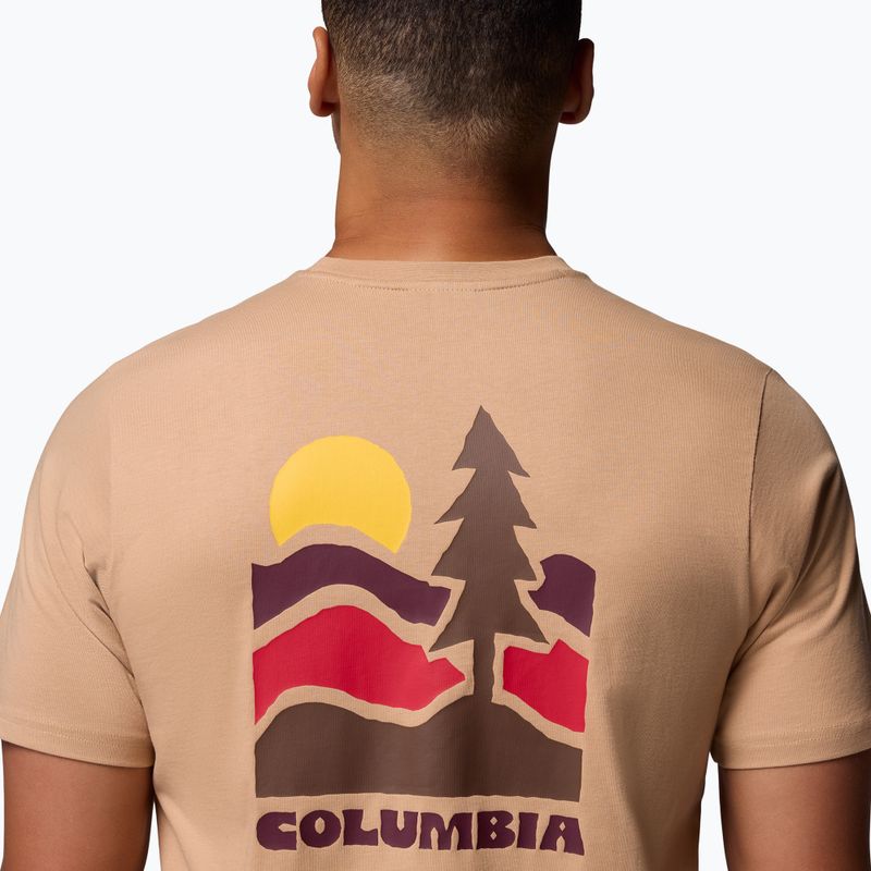 T-shirt da trekking uomo Columbia Explorers Canyon Back canoe/get hiked 6