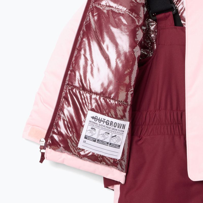 Set da sci per bambini Columbia Buga IIi Set satin pink/rich wine 6