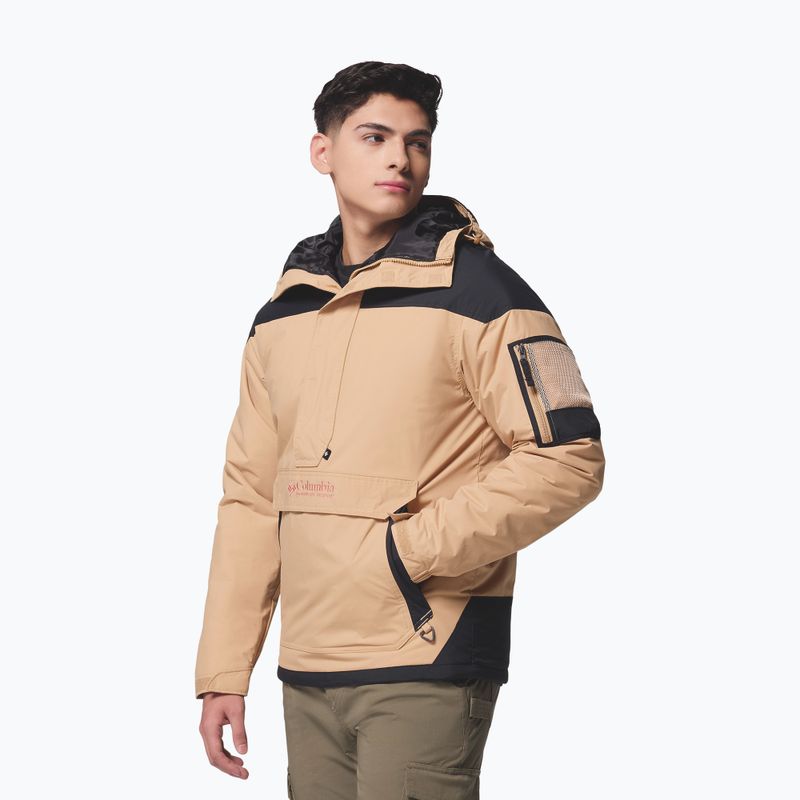 Giacca imbottita da uomo Columbia Challenger II Ins Pullover canoe/black 4