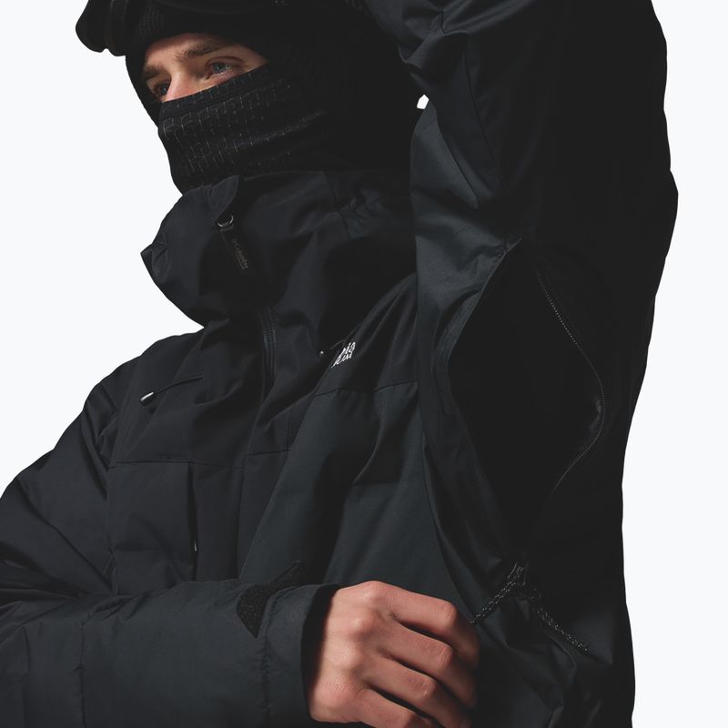 Giacca da sci da uomo Columbia Glacier Ridge Down black 8