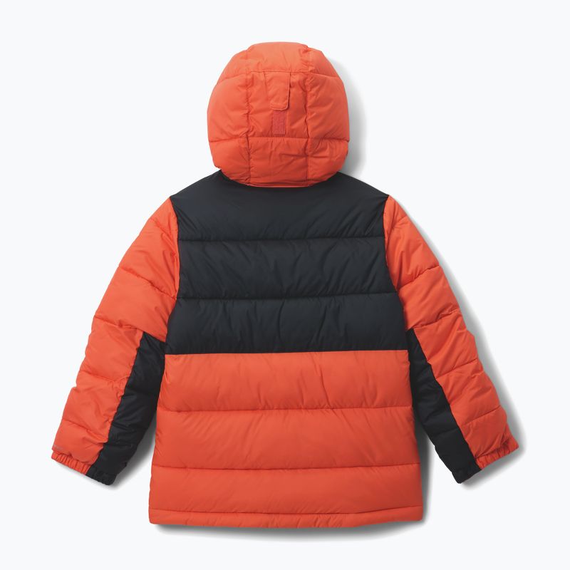 Giacca imbottita per bambini Columbia Pike Lake II Hooded zing/black 2