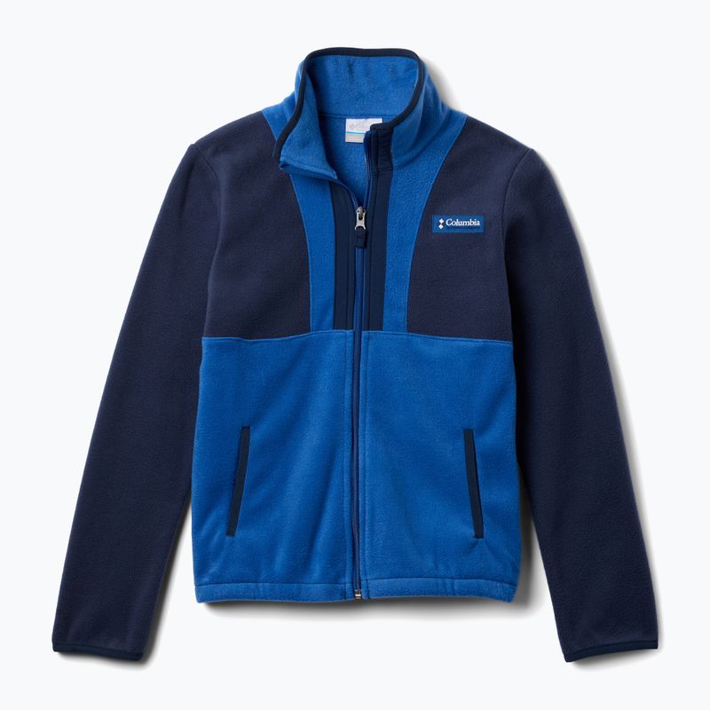 Felpa uomo Columbia Back Bowl II Full Zip collegiate navy/mountain blue