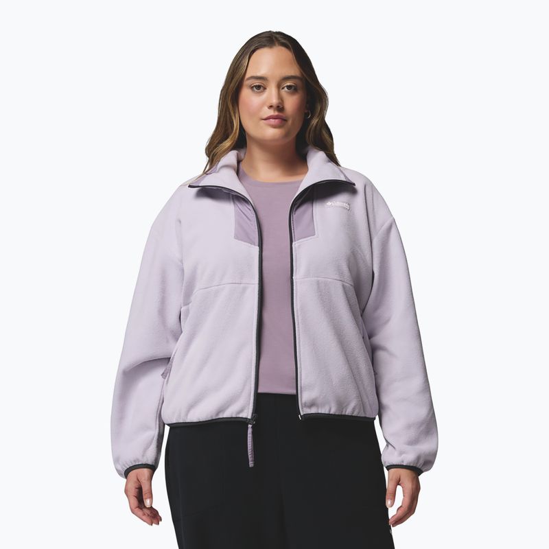 Felpa da donna Columbia Sequoia Grove Full Zip lavender pearl/shale purple