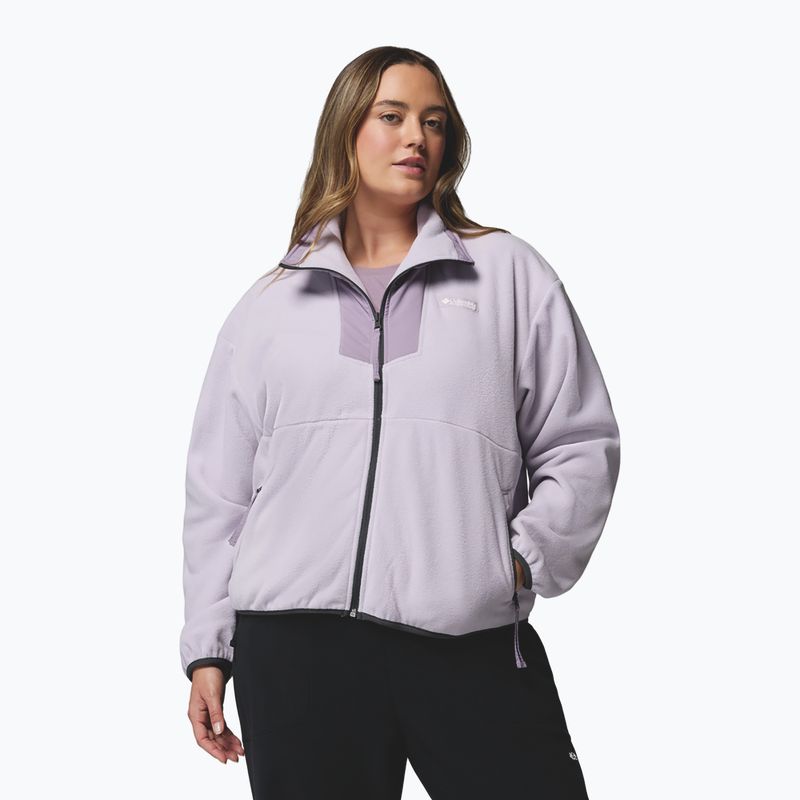 Felpa da donna Columbia Sequoia Grove Full Zip lavender pearl/shale purple 4