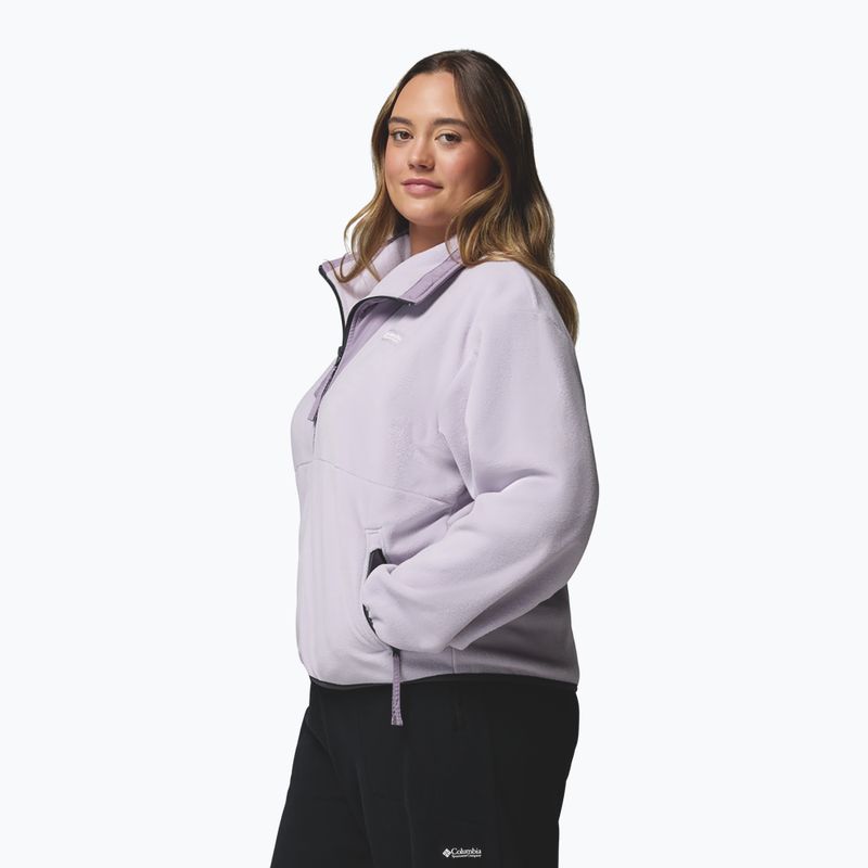 Felpa da donna Columbia Sequoia Grove Full Zip lavender pearl/shale purple 5