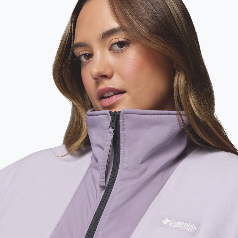 Felpa da donna Columbia Sequoia Grove Full Zip lavender pearl/shale purple 6