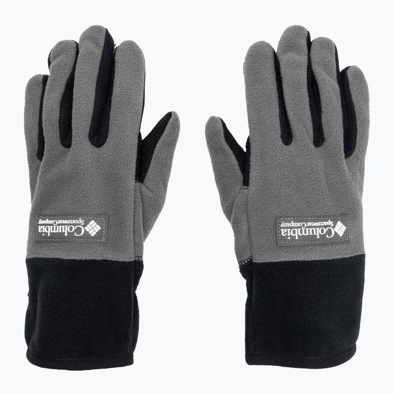Guanti da trekking uomo Columbia Sequoia Grove city grey/black 2