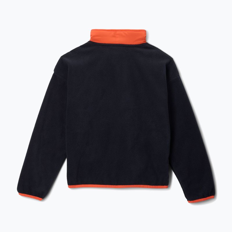 Felpa per bambini Columbia Sequoia Grove Half Zip Fleece black/zing 2