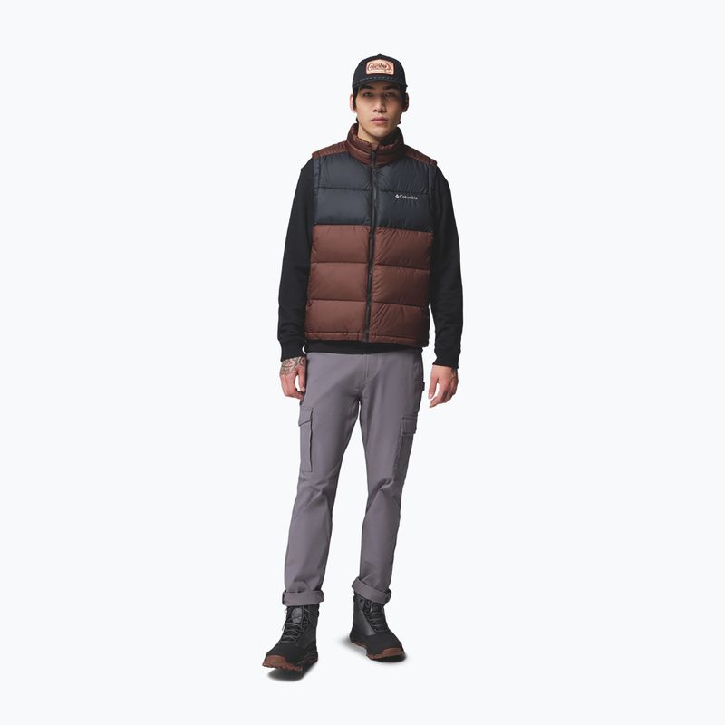 Gilet uomo Columbia Pike Lake II tobacco/black 2