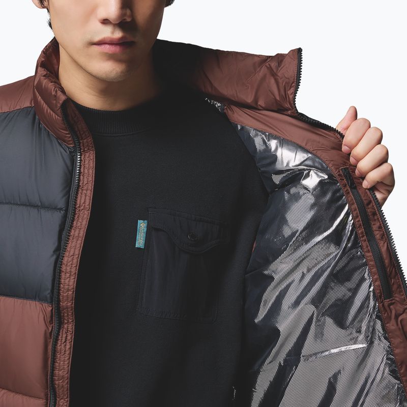 Gilet uomo Columbia Pike Lake II tobacco/black 6