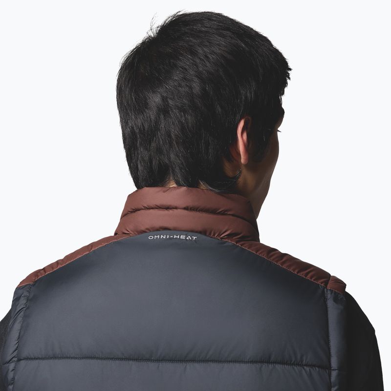 Gilet uomo Columbia Pike Lake II tobacco/black 10