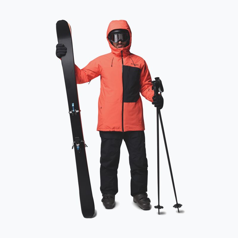 Giacca da sci uomo Columbia Winter District III zing/black 2