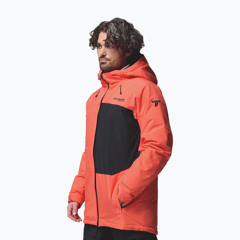 Giacca da sci uomo Columbia Winter District III zing/black 4