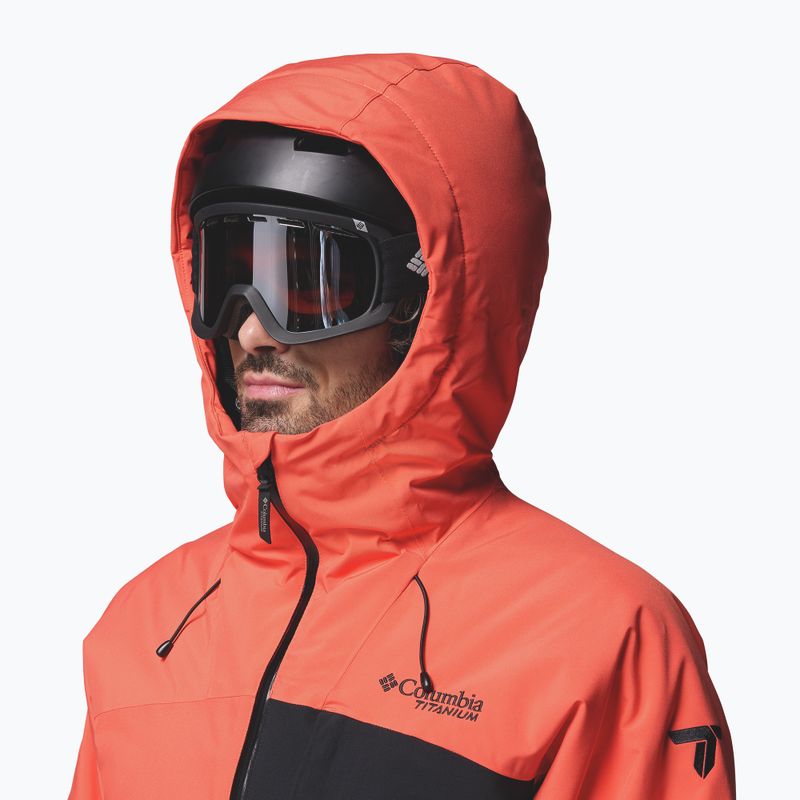 Giacca da sci uomo Columbia Winter District III zing/black 6