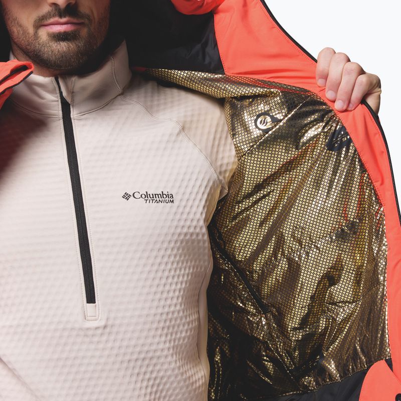 Giacca da sci uomo Columbia Winter District III zing/black 10