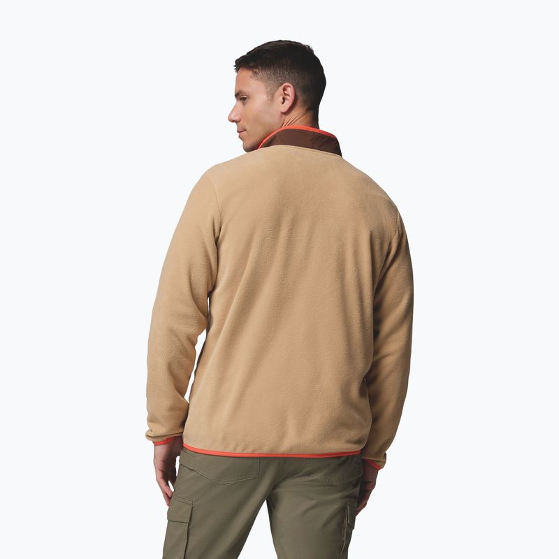 Felpa da uomo Columbia Sequoia Grove FZ Fleece canoe/tobacco 3