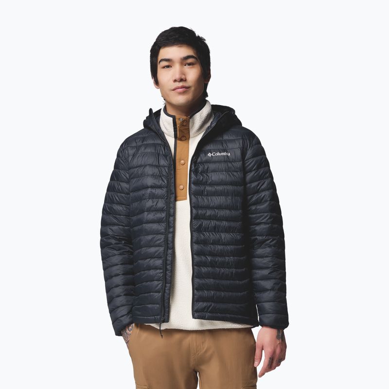 Giacca imbottita uomo Columbia Powder Pass black 5