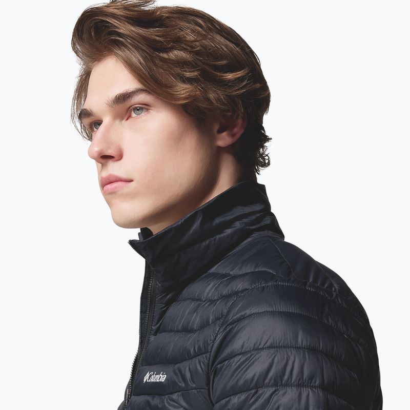 Giacca ibrida da uomo Columbia Powder Pass Hybrid nera 6