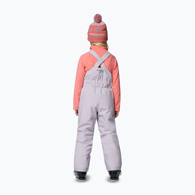 Salopette da sci per bambini Columbia Holcomb Grove Bib lavender pearl 3