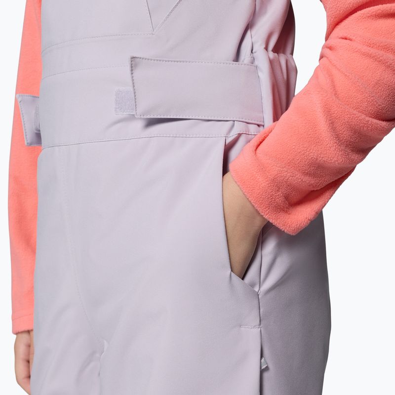 Salopette da sci per bambini Columbia Holcomb Grove Bib lavender pearl 8