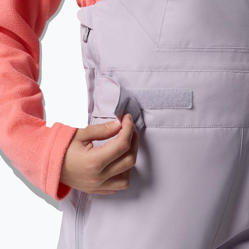 Salopette da sci per bambini Columbia Holcomb Grove Bib lavender pearl 9