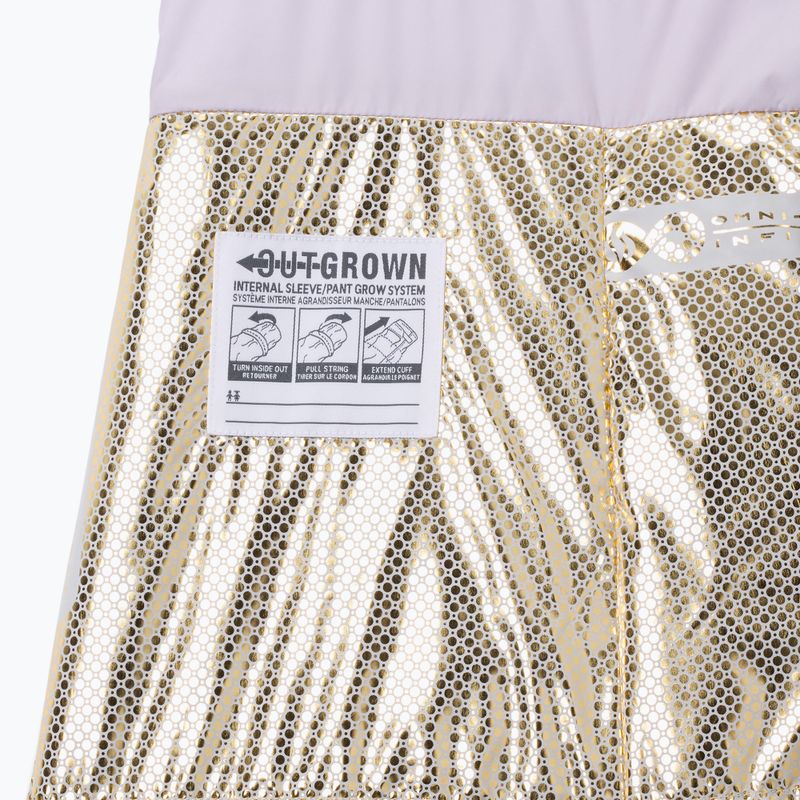 Salopette da sci per bambini Columbia Holcomb Grove Bib lavender pearl 12