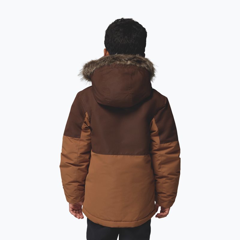 Giacca imbottita per bambini Columbia Nordic Strider II camel brown/tobacco 3