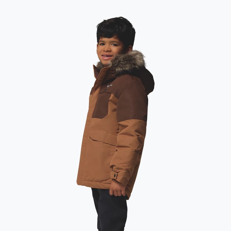 Giacca imbottita per bambini Columbia Nordic Strider II camel brown/tobacco 4