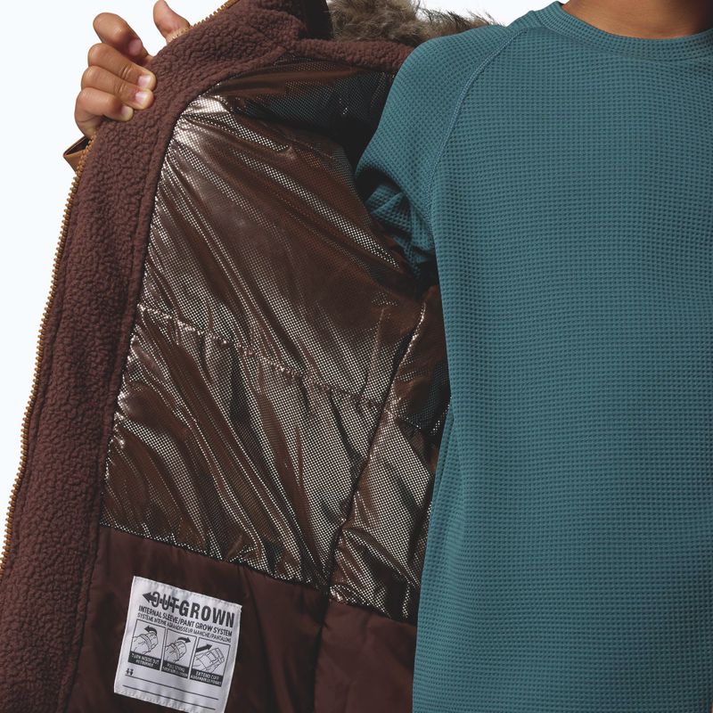 Giacca imbottita per bambini Columbia Nordic Strider II camel brown/tobacco 7