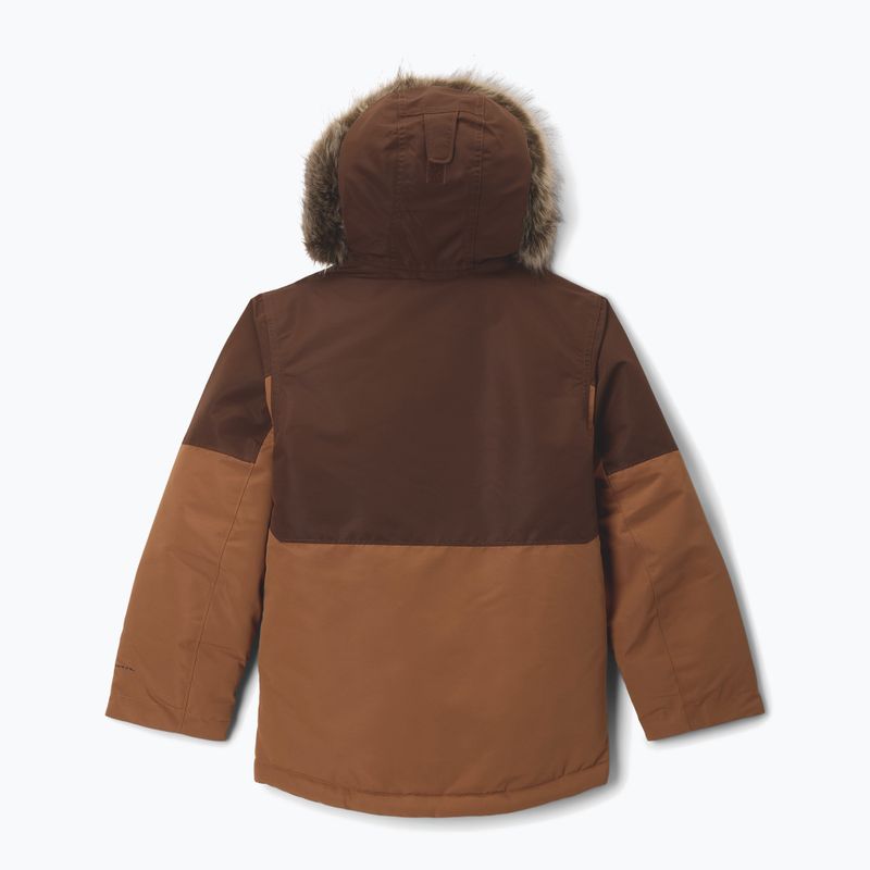 Giacca imbottita per bambini Columbia Nordic Strider II camel brown/tobacco 9