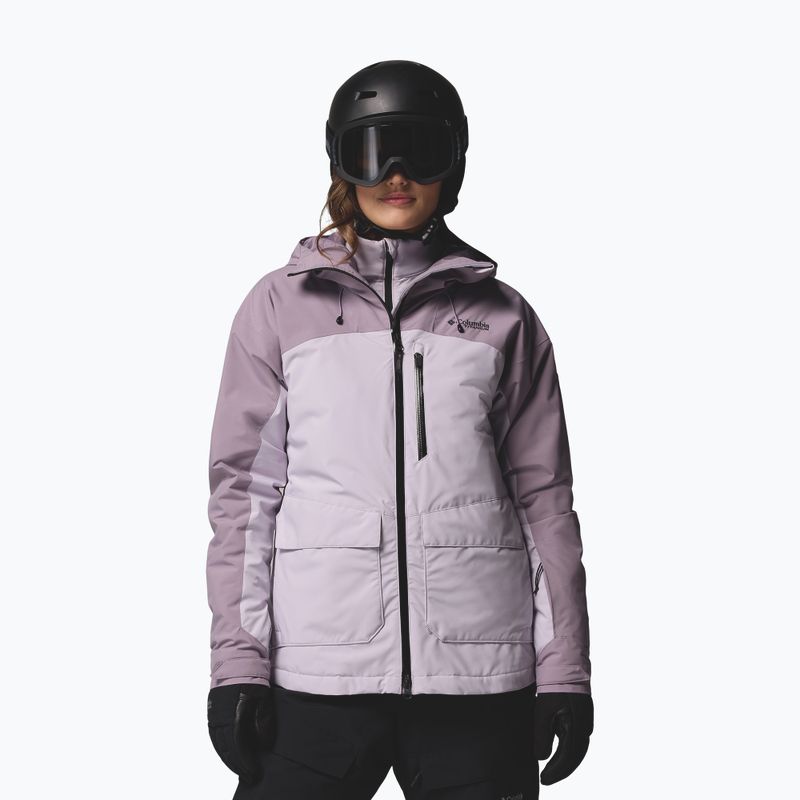 Giacca da sci da donna Columbia Highland Summit III Insulated lavender pearl/shale purple