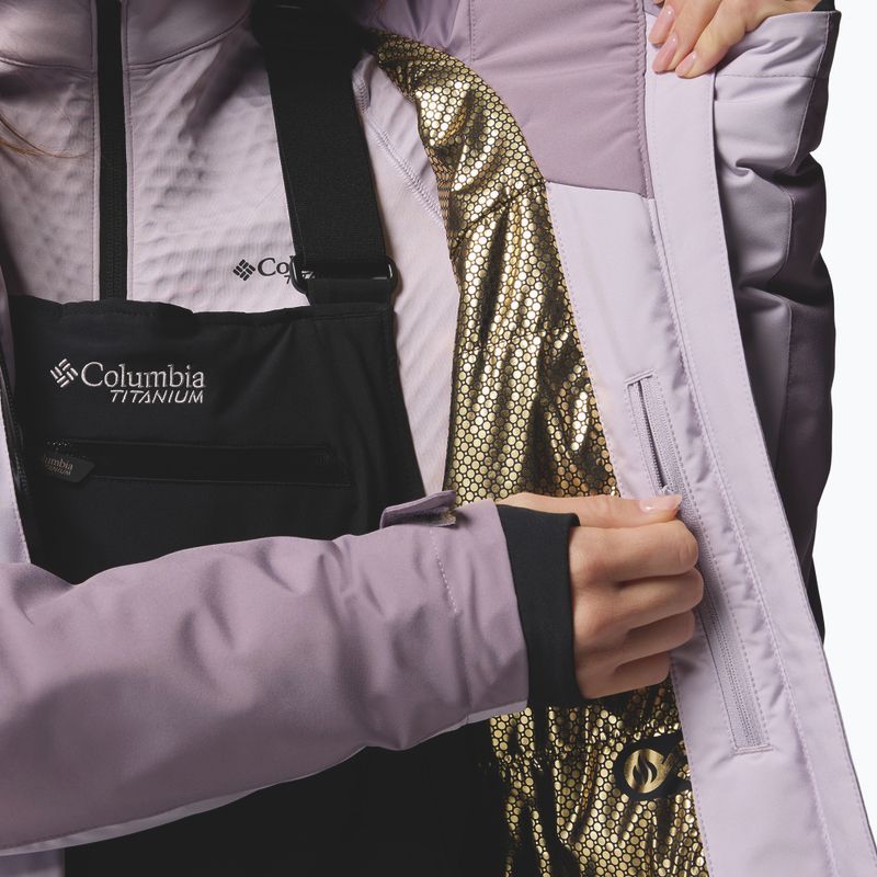 Giacca da sci da donna Columbia Highland Summit III Insulated lavender pearl/shale purple 10