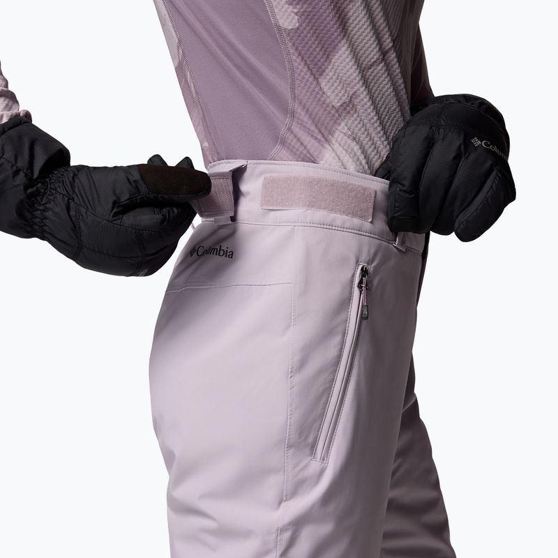 Pantaloni da sci donna Columbia Shafer Canyon II Insulated lavender pearl 7