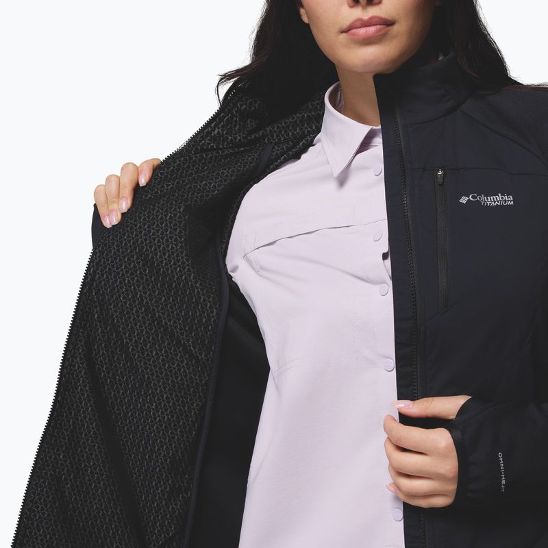 Giacca ibrida da donna Columbia Arctic Crest Hybrid Full Zip black 6