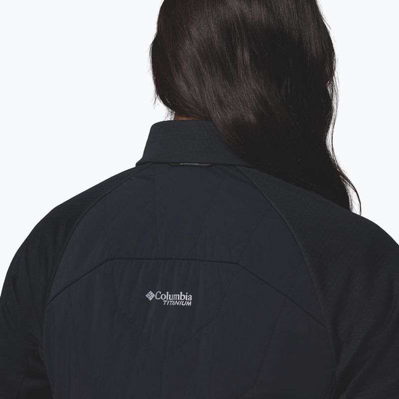Giacca ibrida da donna Columbia Arctic Crest Hybrid Full Zip black 8