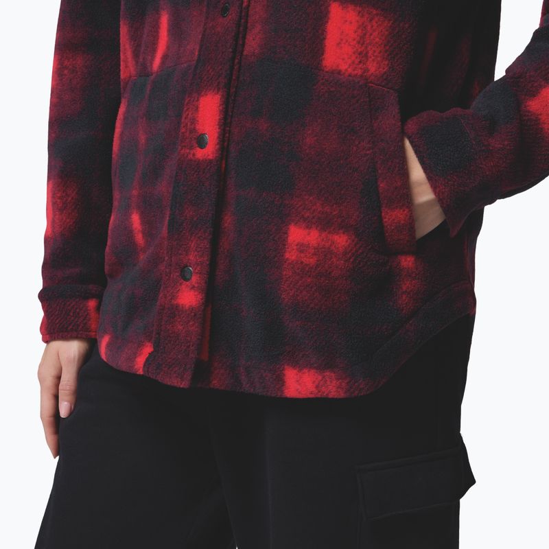 Camicia da donna Columbia Benton Springs mountain red ombre tonal 8