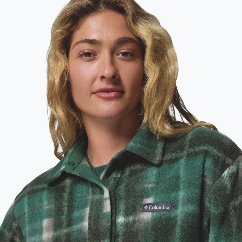 Camicia da donna Columbia Benton Springs nocturnal omblur rain forest omblur 6