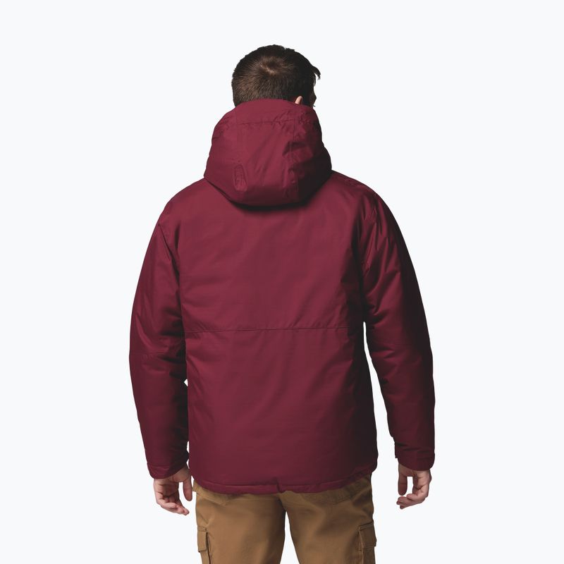 Giacca da uomo Columbia Oak Harbor II Insulated rich wine 3