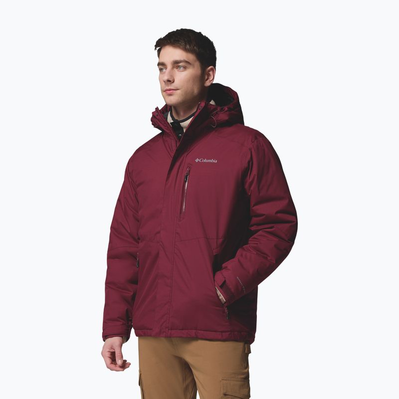 Giacca da uomo Columbia Oak Harbor II Insulated rich wine 4