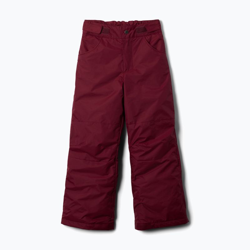 Pantaloni da sci per bambini Columbia Starchaser Peak III Rich Wine 6