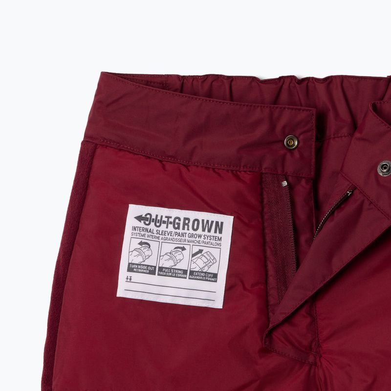 Pantaloni da sci per bambini Columbia Starchaser Peak III Rich Wine 8