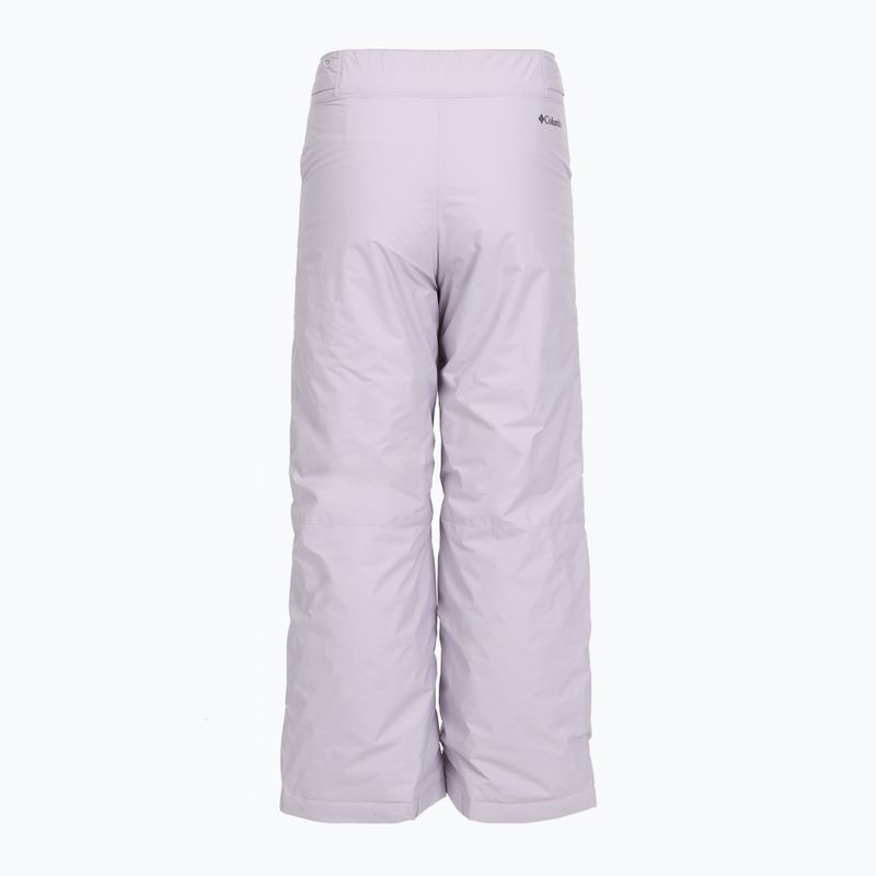 Pantaloni da sci per bambini Columbia Starchaser Peak III lavender pearl 2