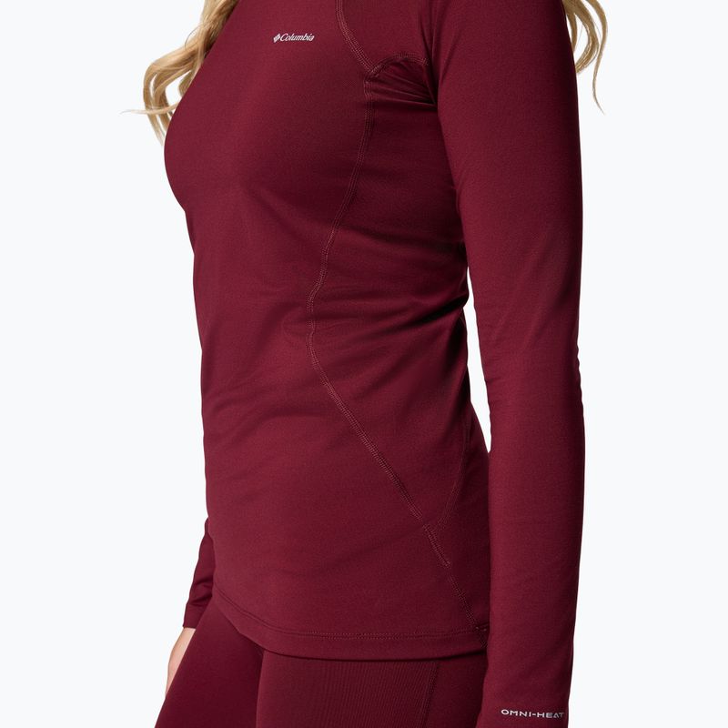 Maglia termica da donna Columbia Midweight Stretch rich wine 6