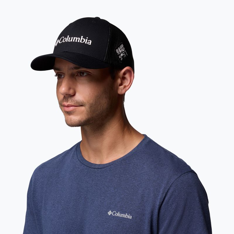 Cappellino con visiera Columbia Mesh Snap Back black 4