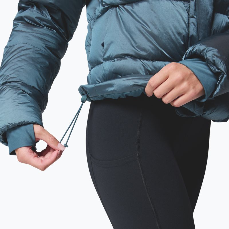 Piumino da donna Columbia Amaze Puff Hooded everblue high shine 8