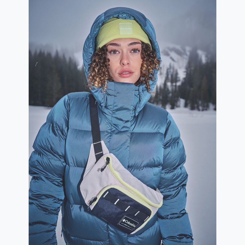 Piumino da donna Columbia Amaze Puff Hooded everblue high shine 18