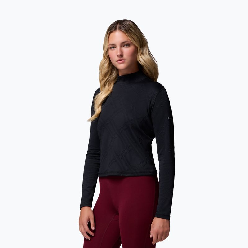 Maglia da trekking a manica lunga da donna Columbia Granite Point Turtleneck black 4