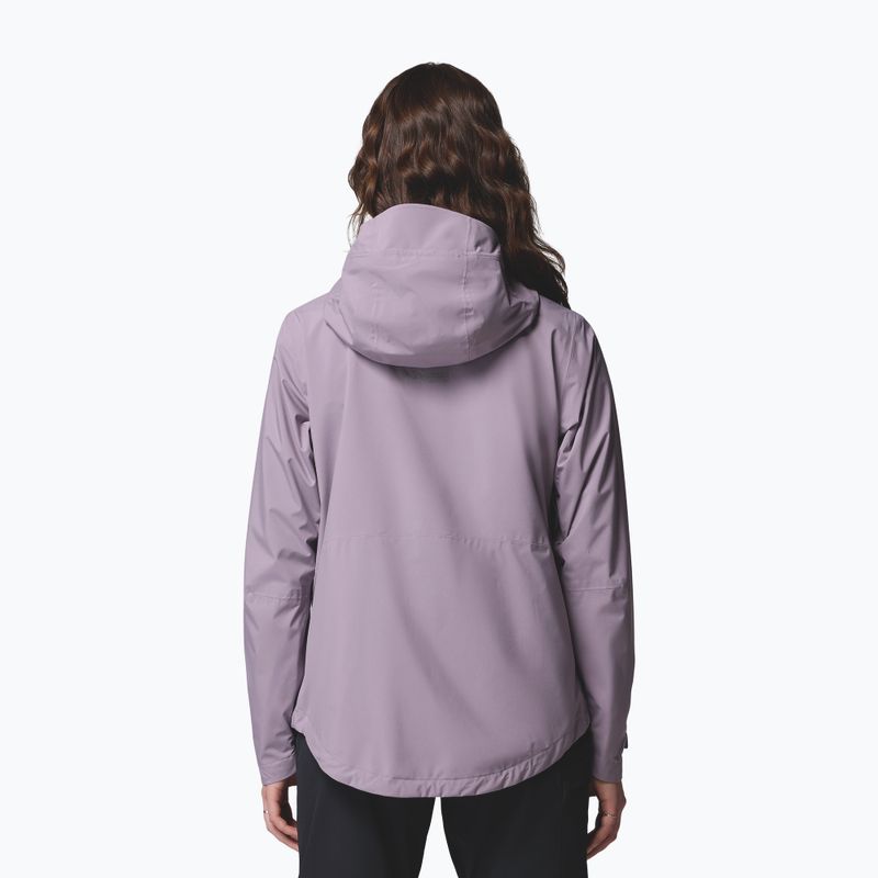 Giacca impermeabile donna Columbia OmniTech AmpliDry II shale purple 3