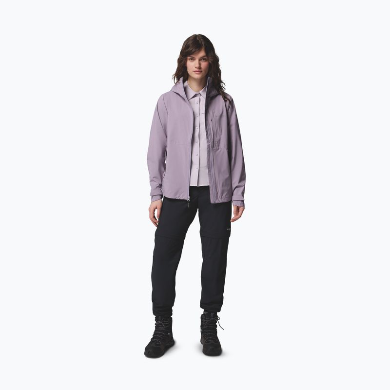 Giacca impermeabile donna Columbia OmniTech AmpliDry II shale purple 6