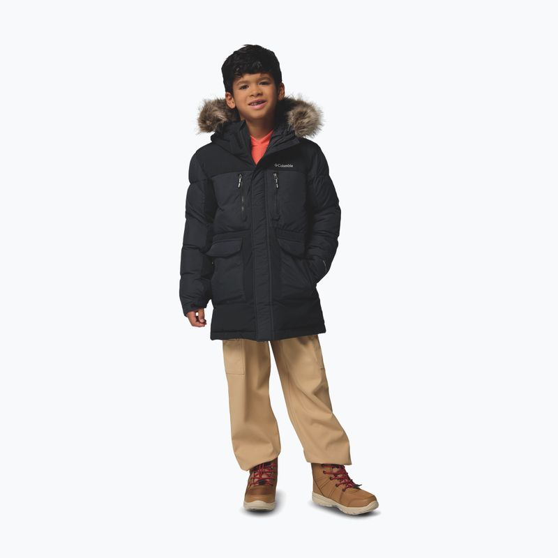 Giacca imbottita da bambino Columbia Boy's Marquam Peak Fusion II black 2